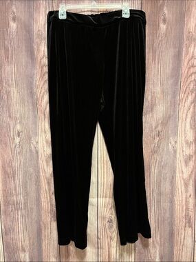 Birch Hill Black Velvet Stretch Pants